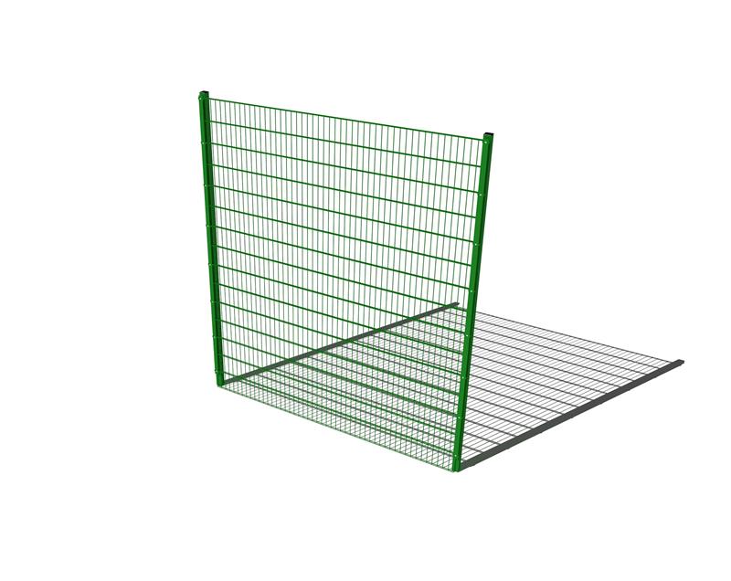 Technical render of a Sport Fencing 3M High
